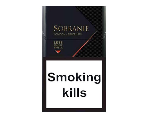Сигареты Sobranie Black Nano